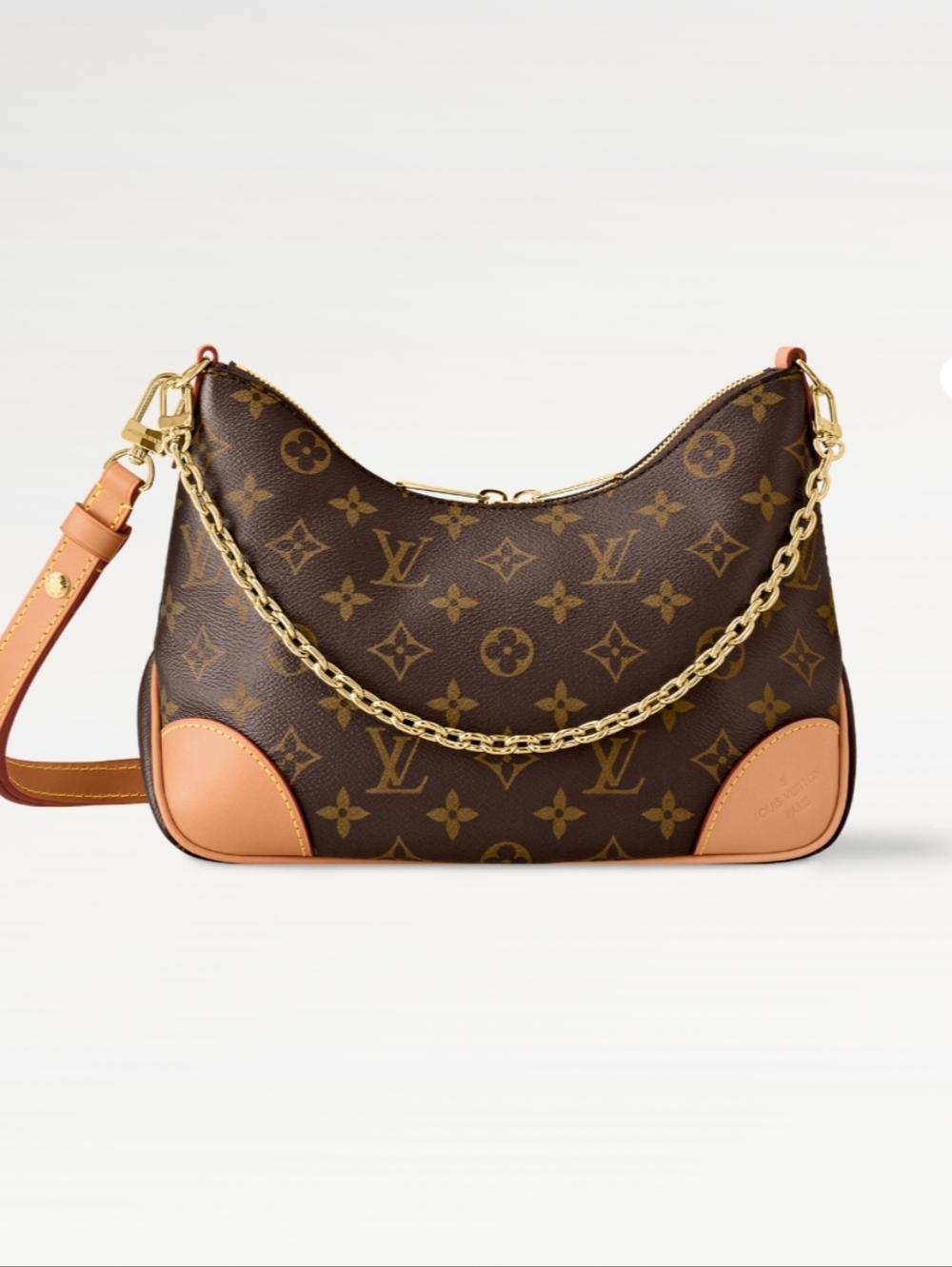 Louis Vuitton Authentic Bologne Bag Double Strap - Full Set